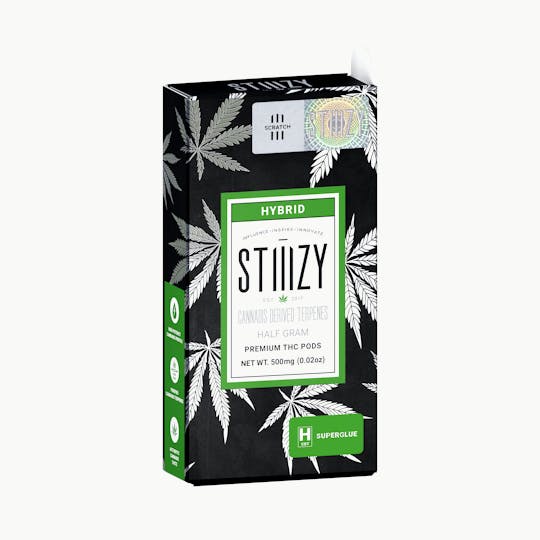 STIIIZY - Vape Cartridge - SUPERGLUE .5G CDT Pod - STIIIZY - 1