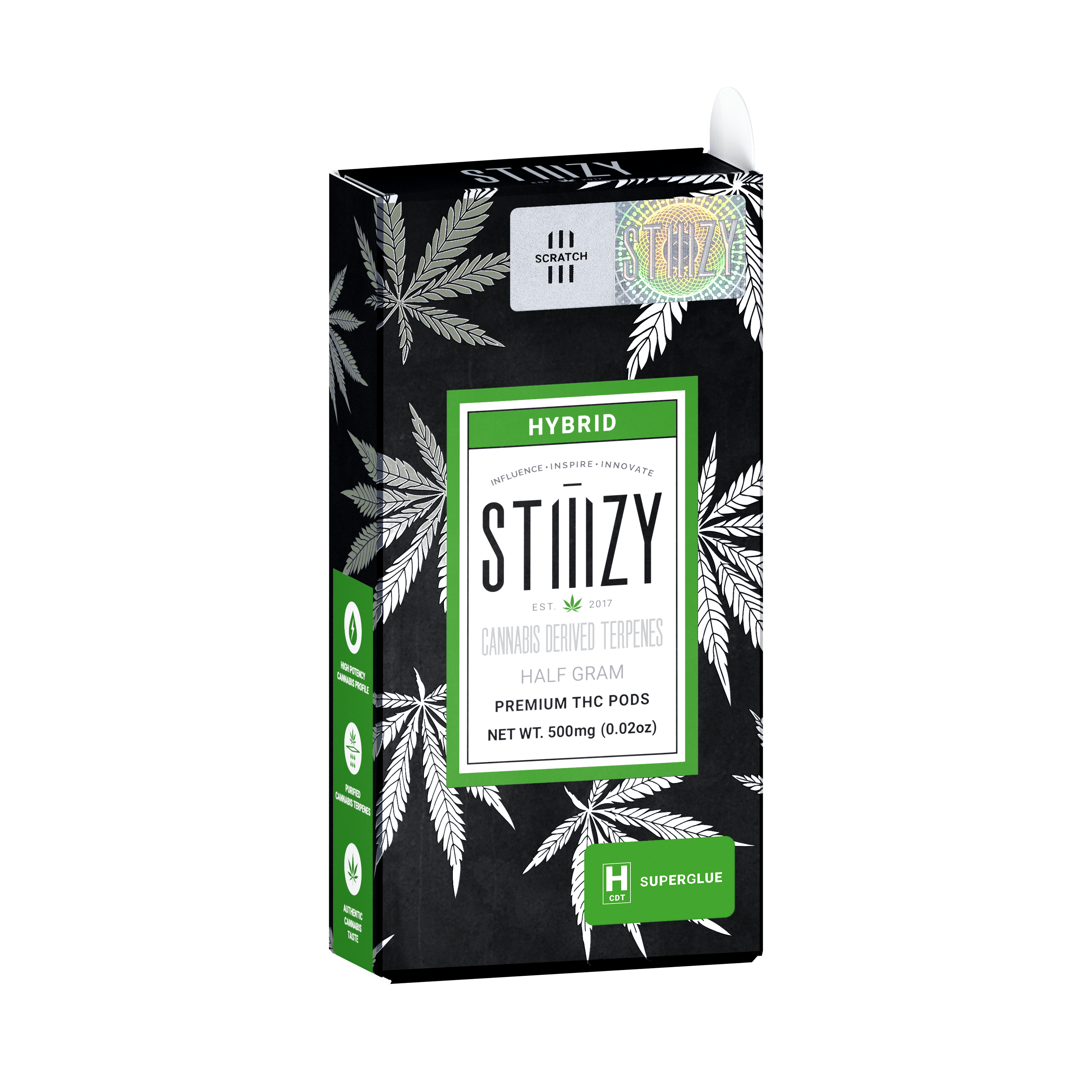 STIIIZY - Vape Cartridge - SUPER GLUE .5G CDT Pod - STIIIZY - 1