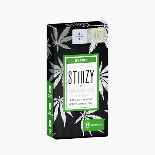 STIIIZY - Vape Cartridge - SUPER GLUE .5G CDT Pod - STIIIZY - 1