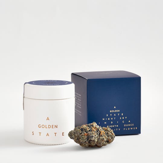 A Golden State - Night Sky (Indica) - 3.5g - 1