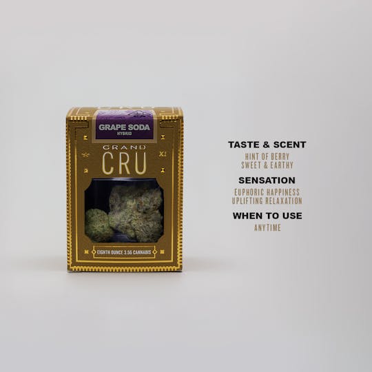 CRU Cannabis - Grape Soda : Grand CRU (3.5 Grams) - 1