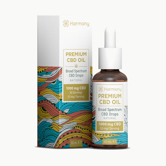 Harmony - Harmony Natural CBD Oil 1000 mg - 1