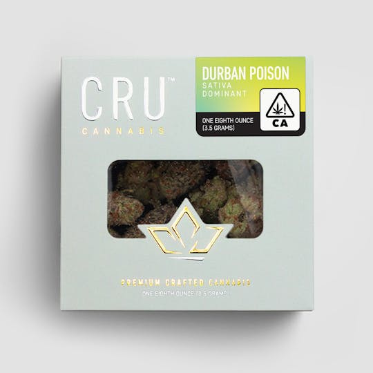 CRU Cannabis - Durban Poison (3.5 Grams) - 1