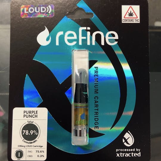 Refine New England (Medical) - Loud Resin Cartridge (0.5g) - Purple Punch - 1