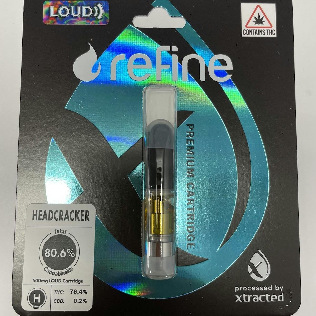 Refine New England (Medical) - Loud Resin Cartridge (0.5g) - Headcracker - 1