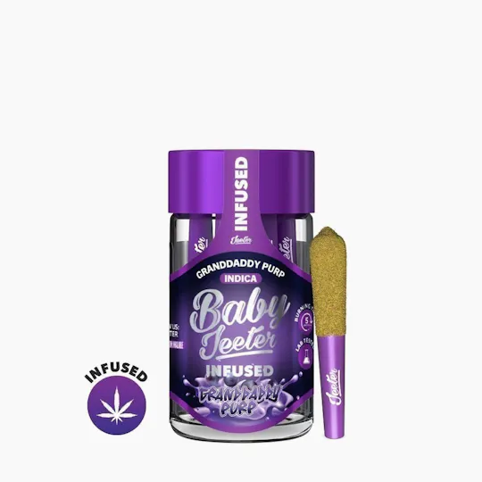 Jeeter - Jeeter | Granddaddy Purp | Baby Infused Minis | 0.5g each | 5pk - 1