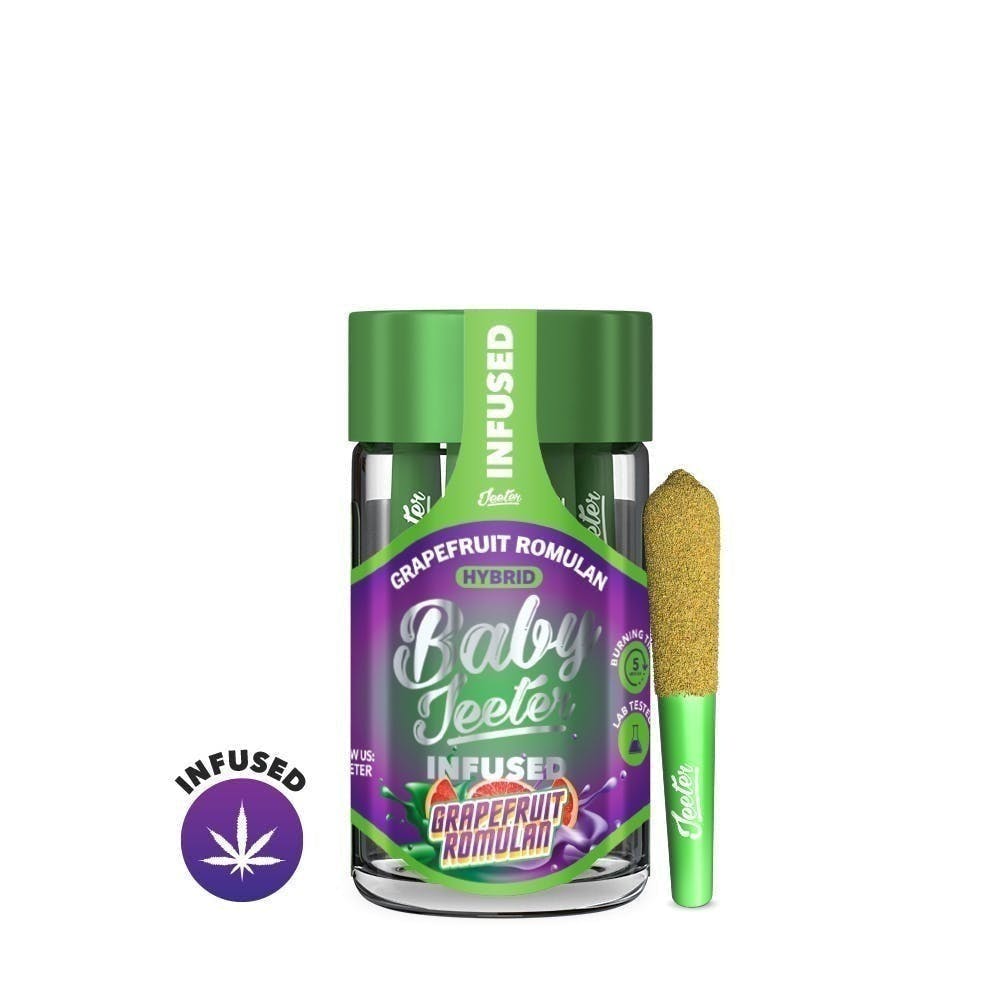 Jeeter - Jeeter | Grapefruit Romulan | Baby Infused Minis | 0.5g each | 5pk - 1