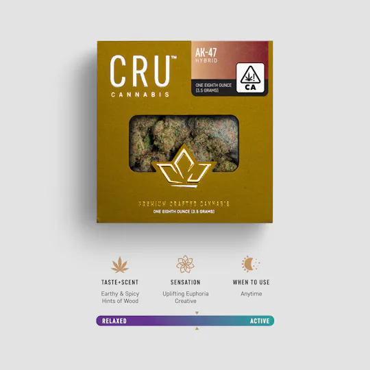 CRU Cannabis - AK-47 (3.5 Grams) - 1