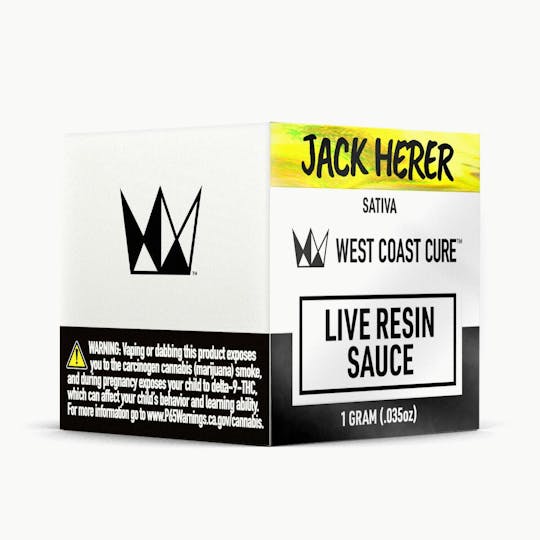 West Coast Cure - Jack Herer Live Resin Sauce - 1