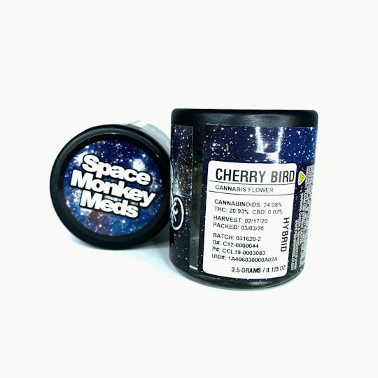 Space Monkey Meds - Cherry Bird - COA - 1