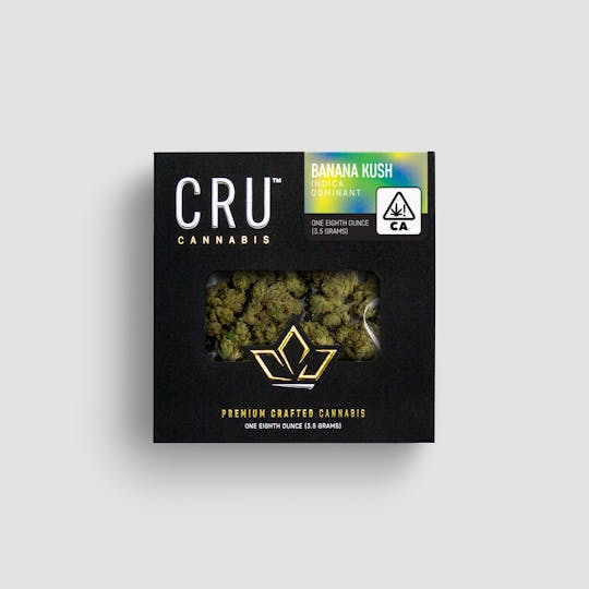 CRU Cannabis - Banana Kush (3.5 Grams) - 1