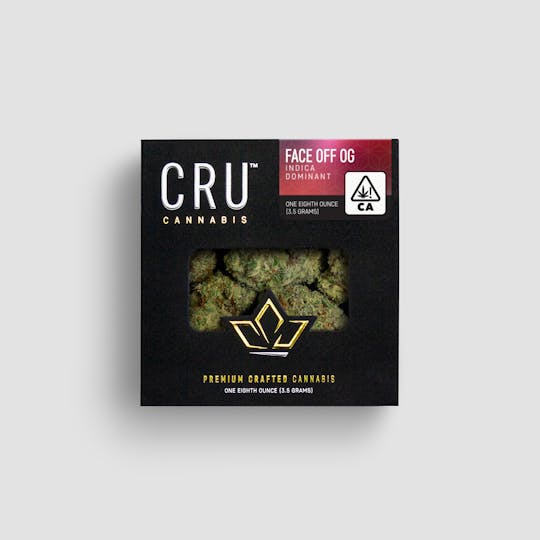 CRU Cannabis - Face Off OG (3.5 Grams) - 1
