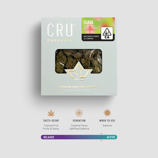 CRU Cannabis - Guava (3.5 Grams) - 1
