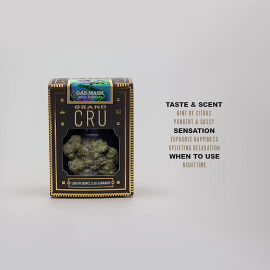 CRU Cannabis - Gas Mask : Grand CRU (3.5 Grams) - 1