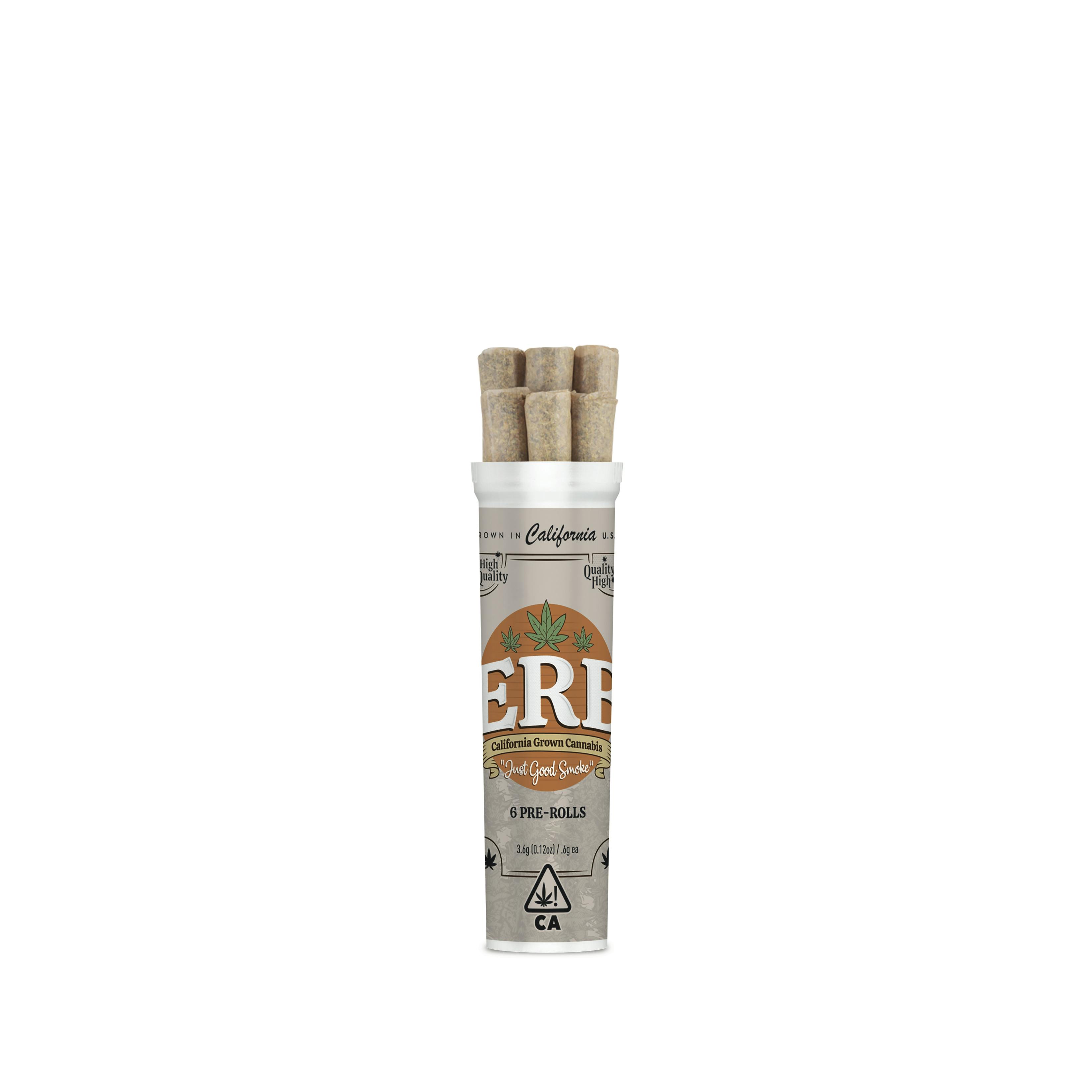 ERB - ERB 6pk Pre-Roll - Melon Madness - 1