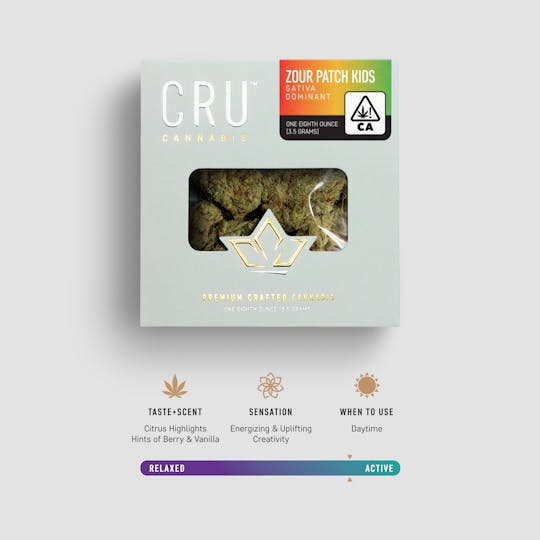 CRU Cannabis - Zour Patch Kids (3.5 Grams) - 1