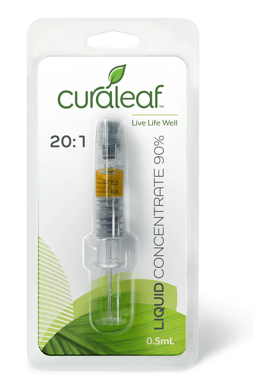 Curaleaf - Liquid Concentrate 90% 20:1 Sativa - 450mg - 1