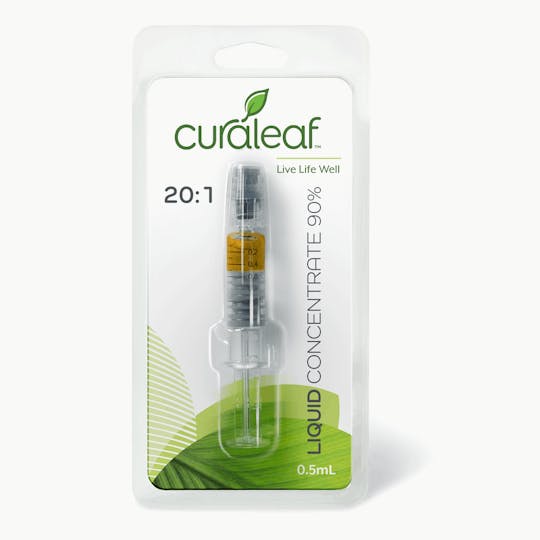Curaleaf - Liquid Concentrate 90% 20:1 Sativa - 450mg - 1