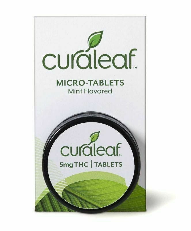 Curaleaf - Premium Mint-Flavored Micro-Tablets 1:1 - 1