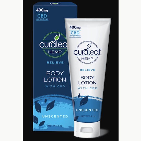 Curaleaf Hemp - Hemp CBD Body Lotion - Unscented - 1