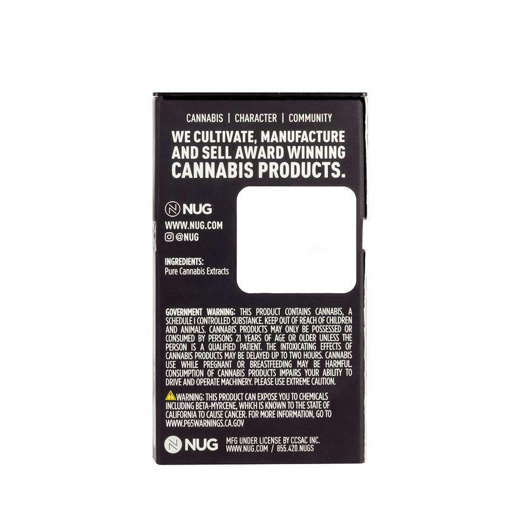 NUG - NUG | Strawberry Banana | Live Resin Cartridge | 1g - 1