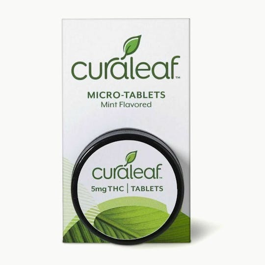 Curaleaf - Premium Mint-Flavored Micro-Tablets 1:1 (20 pack) - 1
