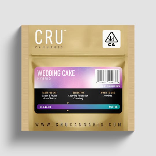 CRU Cannabis - Wedding Cake (1.75 Grams) - 1