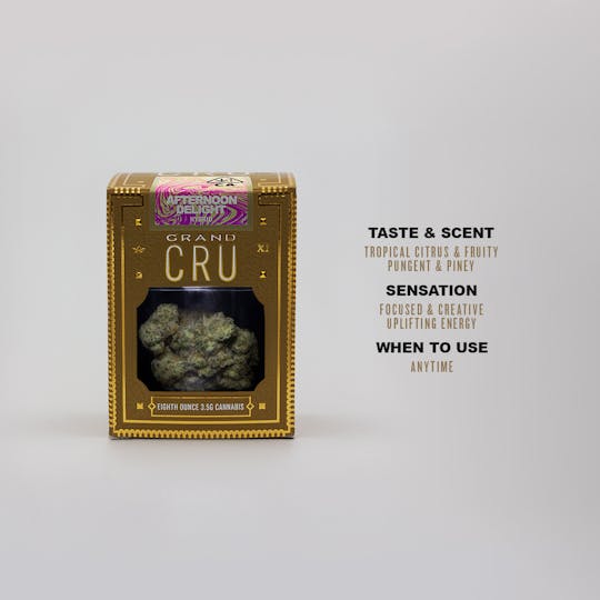 CRU Cannabis - Afternoon Delight : Grand CRU (3.5 Gram) - 1