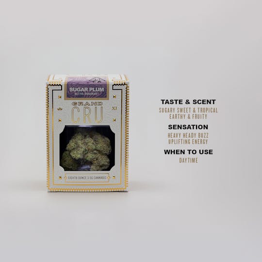 CRU Cannabis - Sugar Plum : Grand CRU (3.5 Grams) - 1
