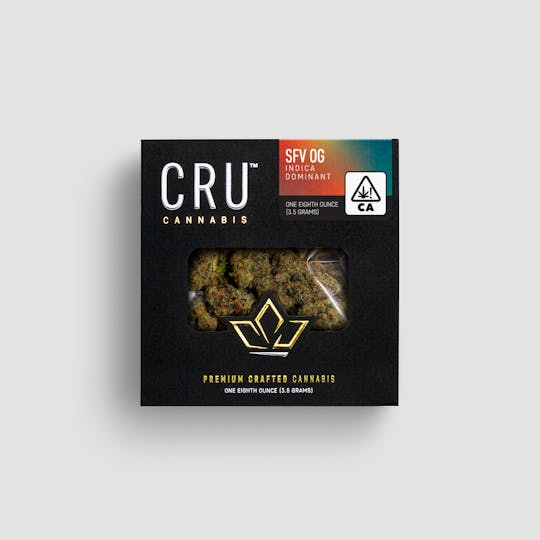 CRU Cannabis - SFV OG (3.5 Grams) - 1