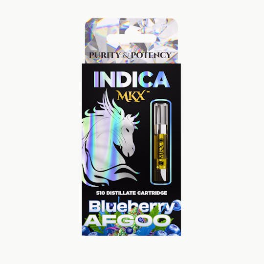 MKX Oil Co - MKX | Blueberry Afgoo | 1g | Cartridge - 1