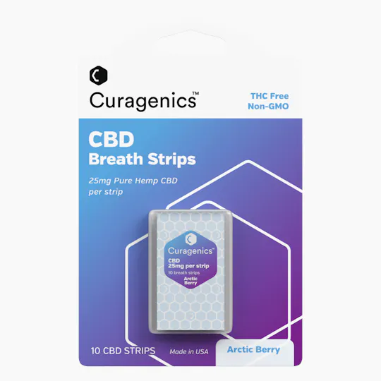 Curagenics - Breath Strips - Berry - 1