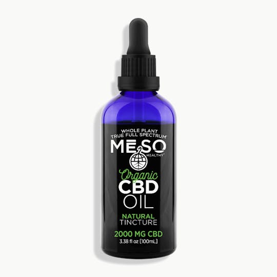 MESO Healthy - CBD Oil - 2000mg (Natural) - 1