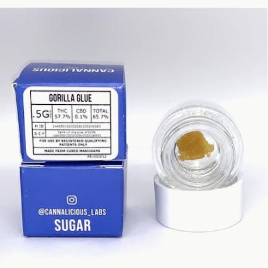 Cannalicious Labs - Gorilla Glue Sugar - 1