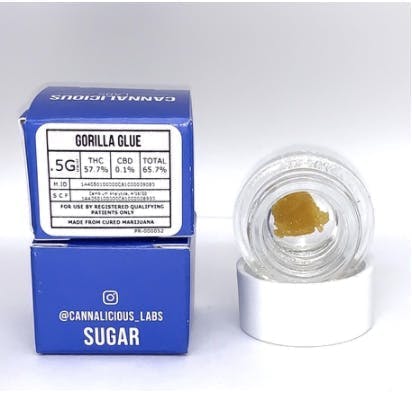 Cannalicious Labs - Cannalicious Labs | Gorilla Glue | Sugar - 1