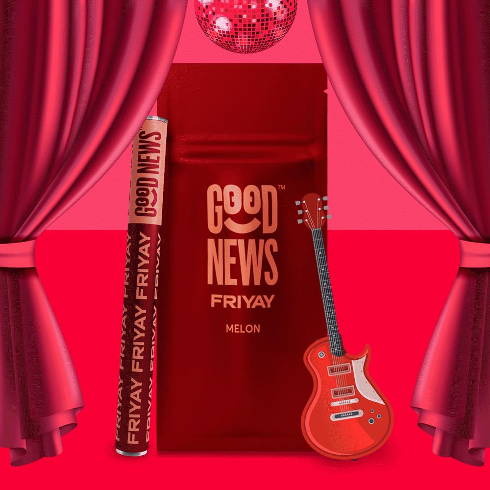 Good News - Friyay Melon | Sativa Disposable Vape Pen [300mg] - 1