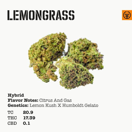 Farmer and the Felon - Lemongrass - Eighths (3.5g) - 1