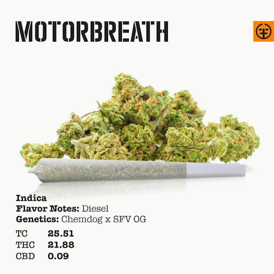 Farmer and the Felon - Motorbreath - Pre-rolls (1g) - 1
