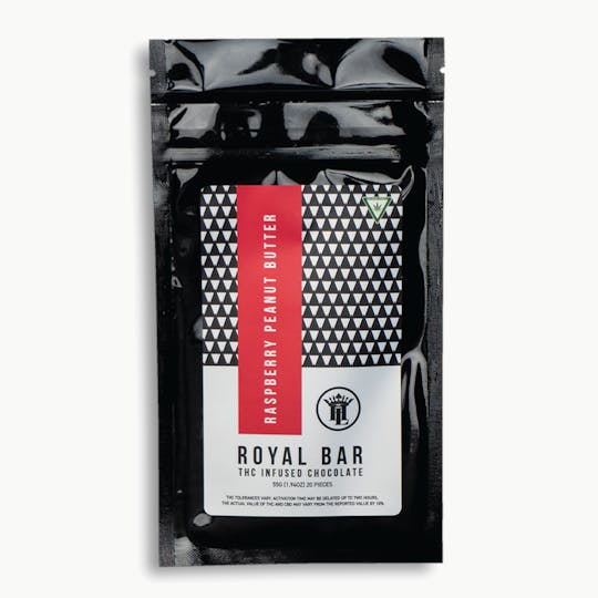 High Life Farms - MI - Royal Bar Raspberry Peanut Butter 200mg - 1