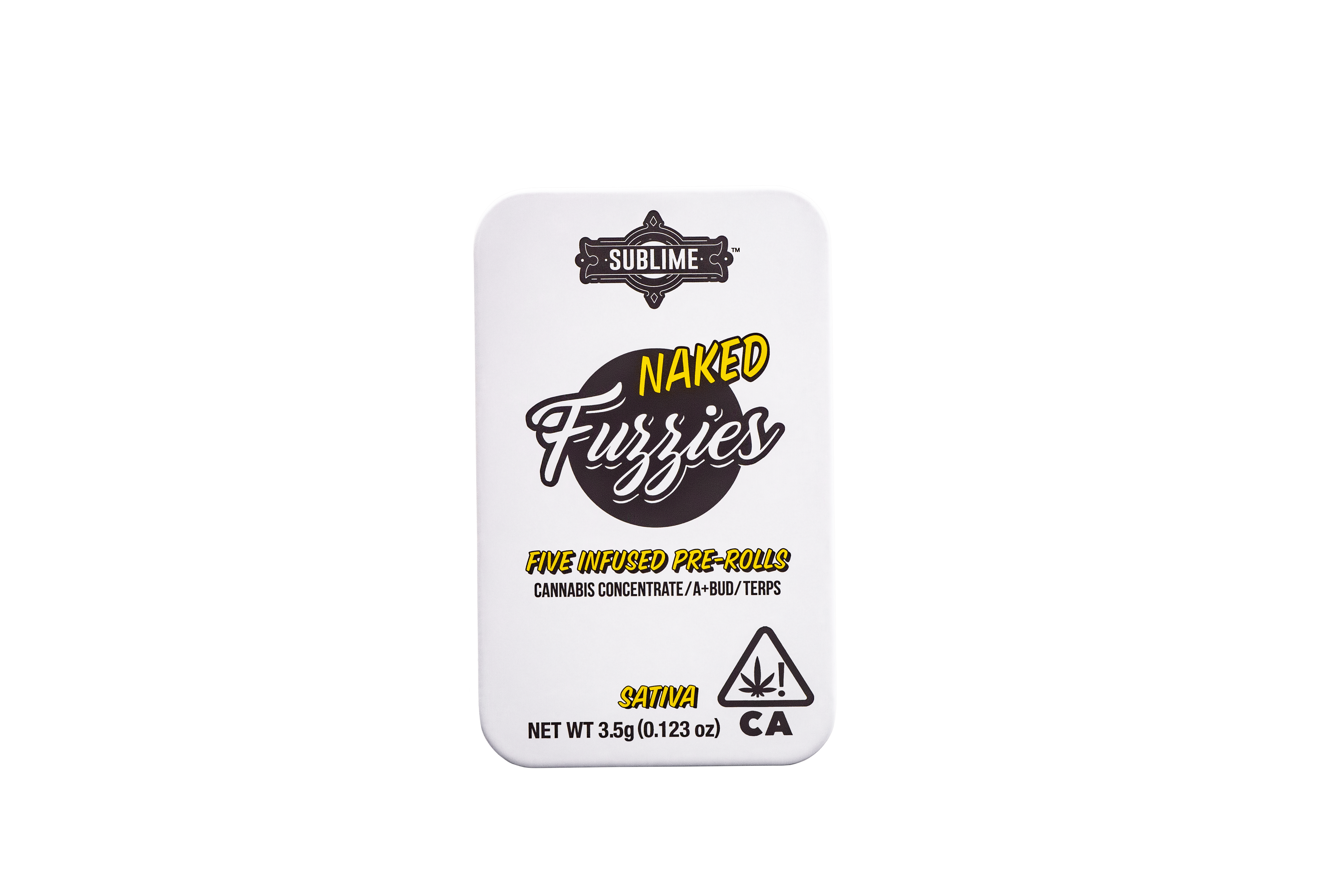 Sublime - Naked Fuzzies - 3.5g (5 Pack) (Sativa) - 1