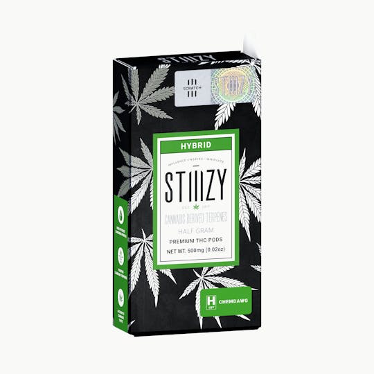 STIIIZY - Vape Cartridge - CHEMDAWG .5G CDT Pod - STIIIZY - 1