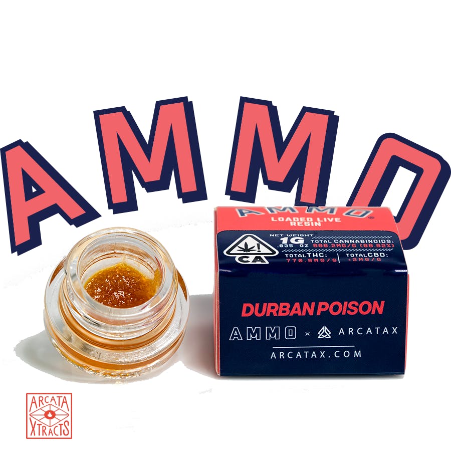 AMMO - Durban Poison - Loaded Live™ Resin - 1