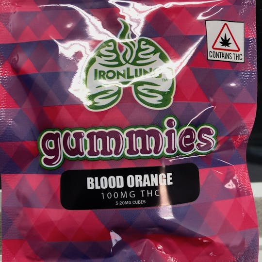 Iron Lung (Medical) - Blood Orange Gummies 100mg - 1
