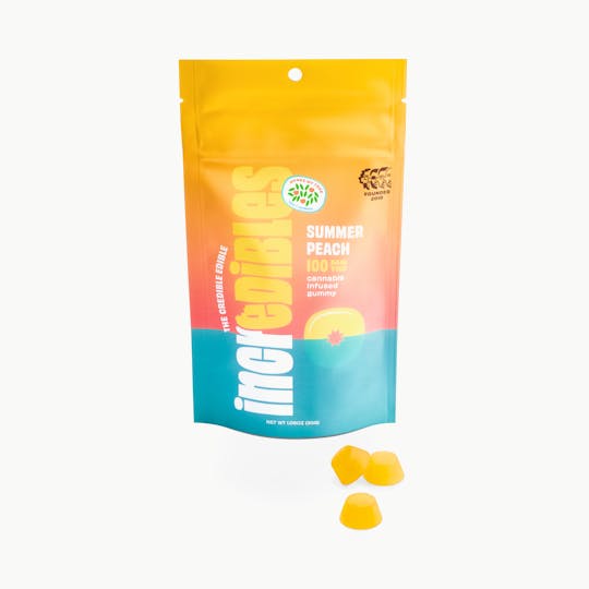 incredibles - incredibles - Summer Peach - Gummies - 100mg - 1
