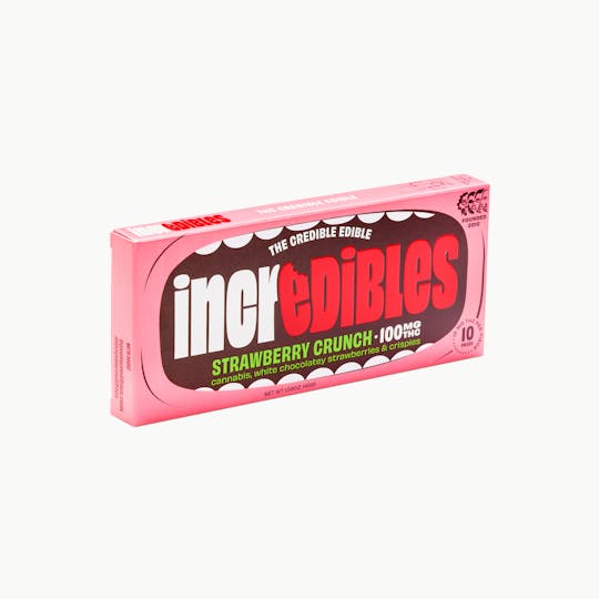 incredibles - incredibles - Strawberry Crunch - Chocolate -100mg - 1