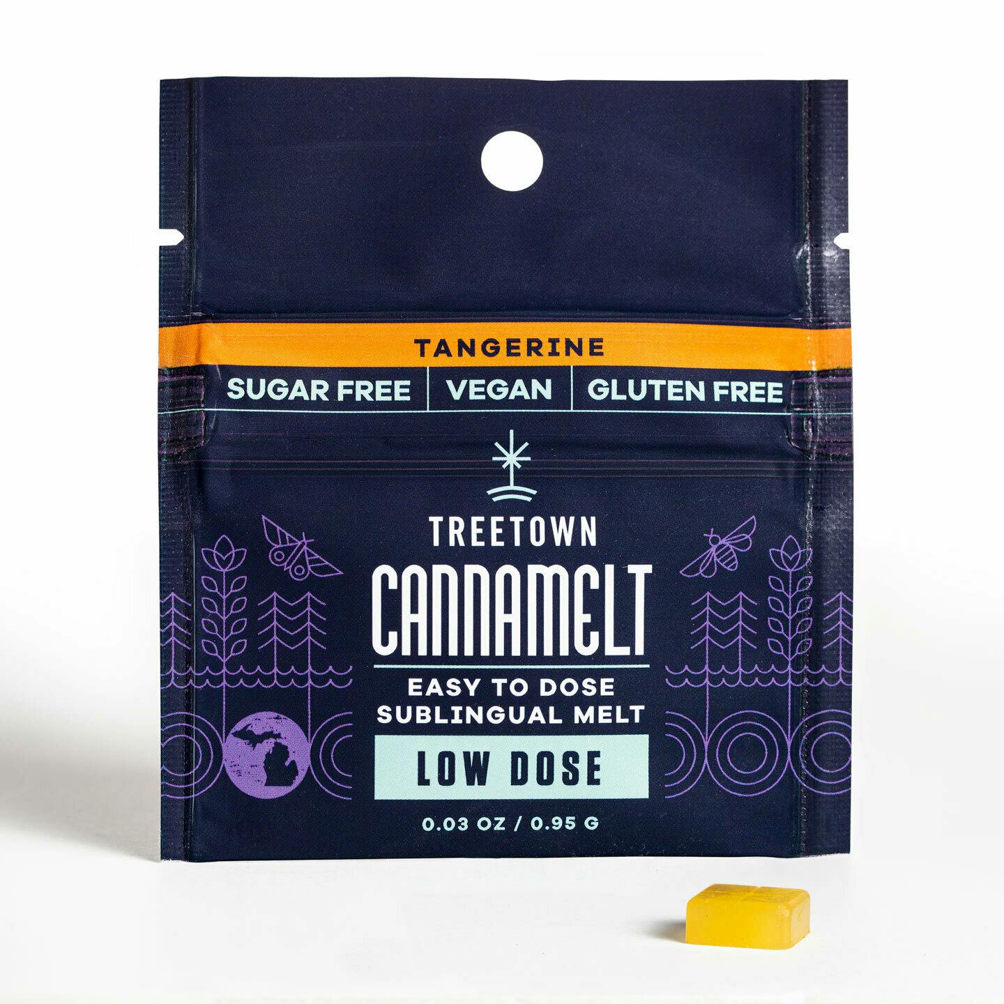 Treetown - Treetown Low THC Cannamelt - Tangerine - 1