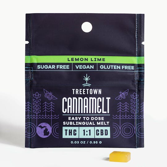 Treetown - Treetown 1:1 THC:CBD Cannamelt - Lemon Lime - 1