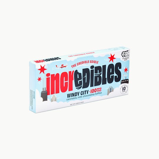 incredibles - incredibles - Windy City Bar - Chocolate - 100mg - 1