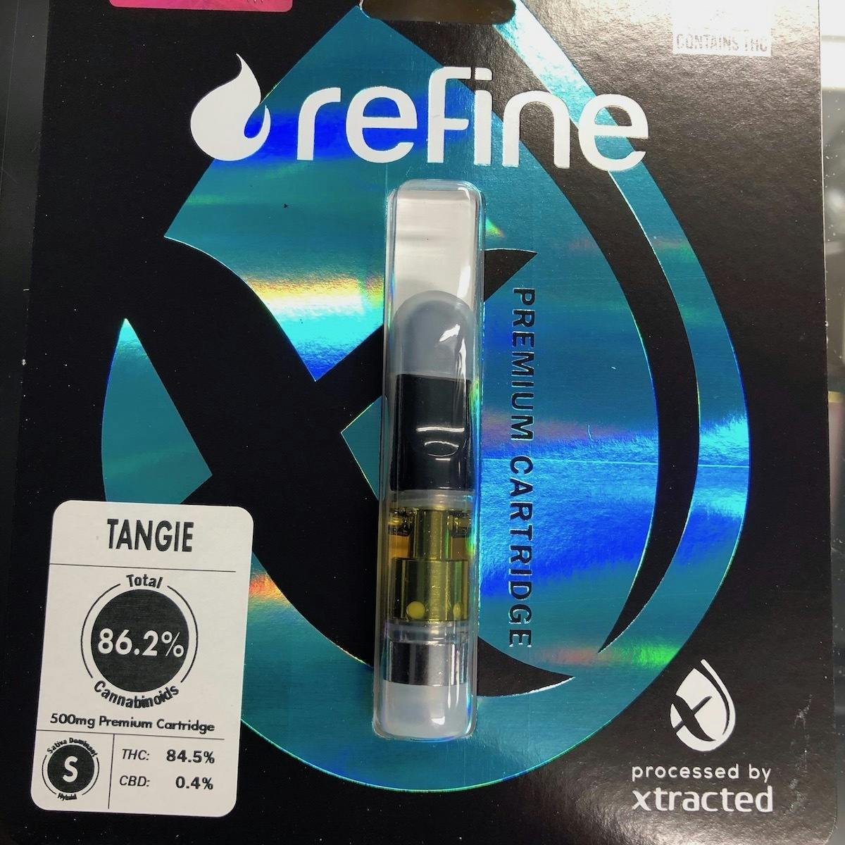 Refine New England (Medical) - Tangie Distillate Cartridge (1/2 Gram) - 1