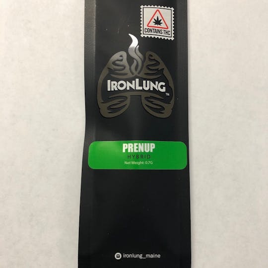 Iron Lung (Medical) - PreNup Preroll .7G - 1